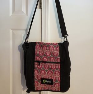 Boba Messenger Bag Purple and Gray